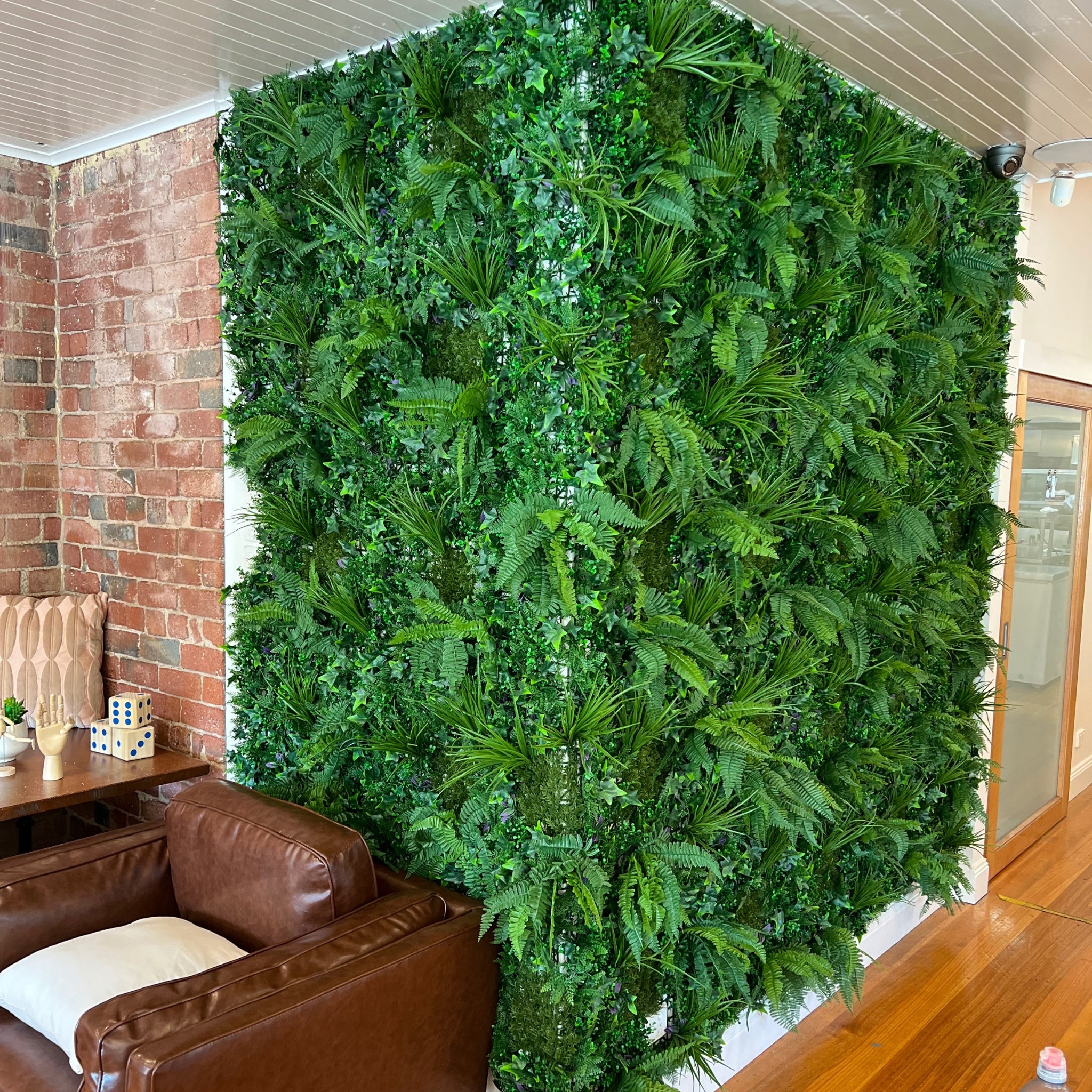 artificial garden wall fake plant panel green wall melbourne