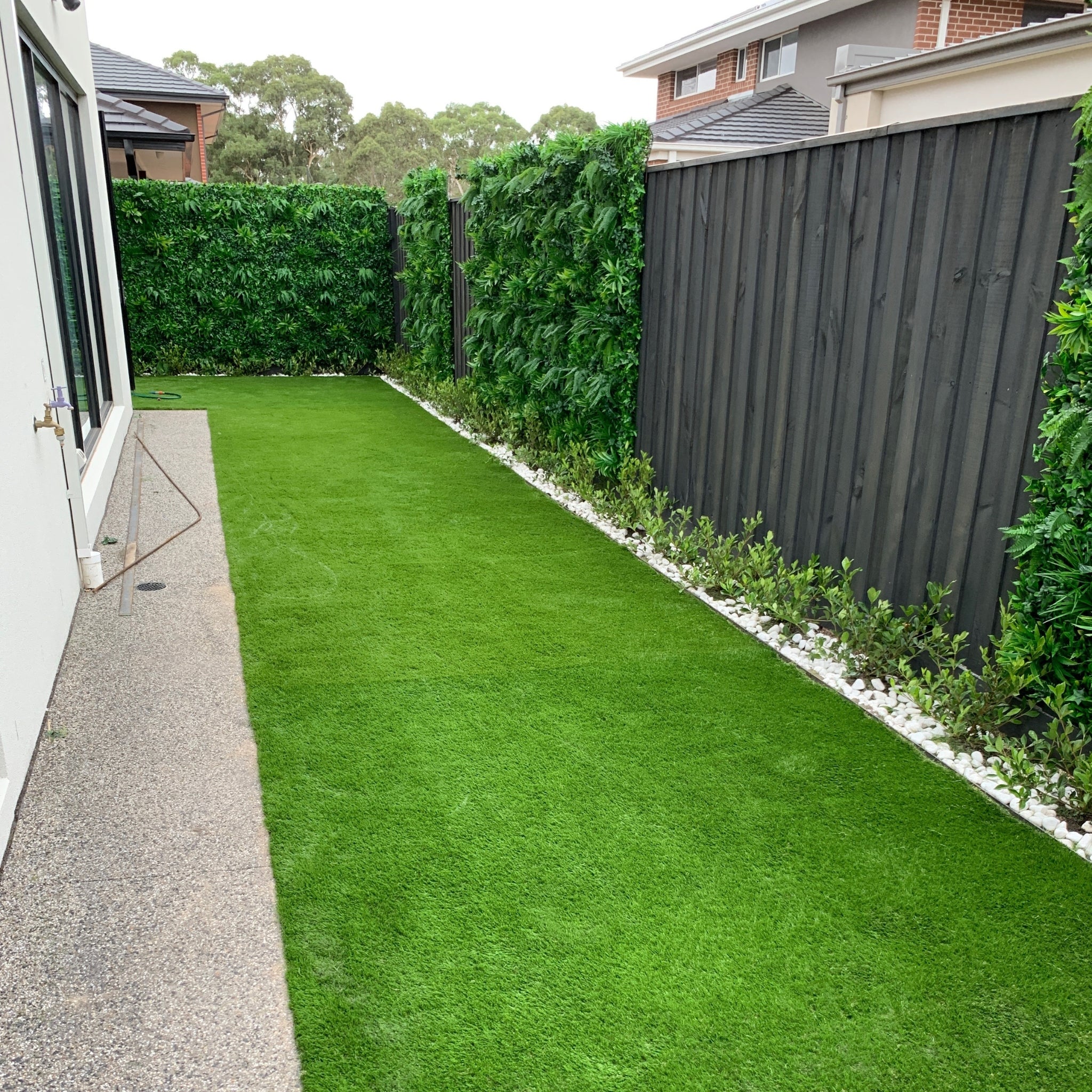 artificial garden wall fake plant panel green wall melbourne