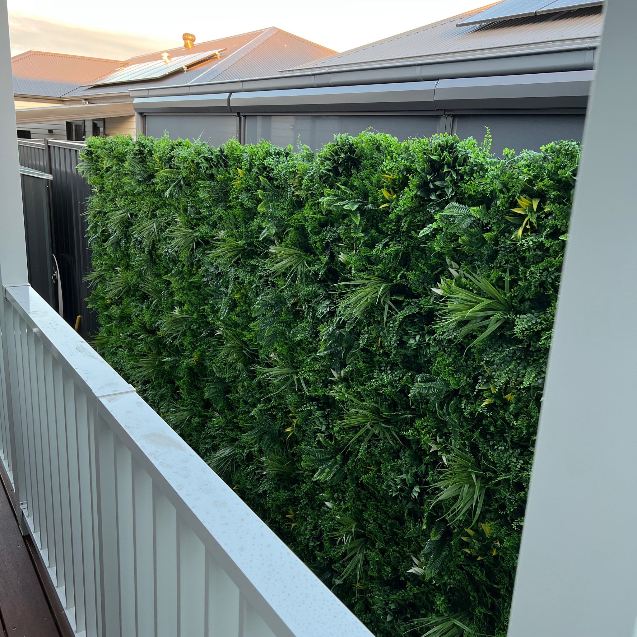 artificial garden wall fake plant panel green wall melbourne