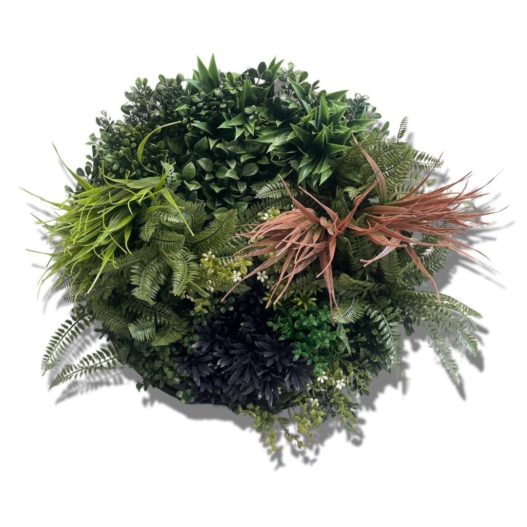 Tropical 50cm garden wall disc