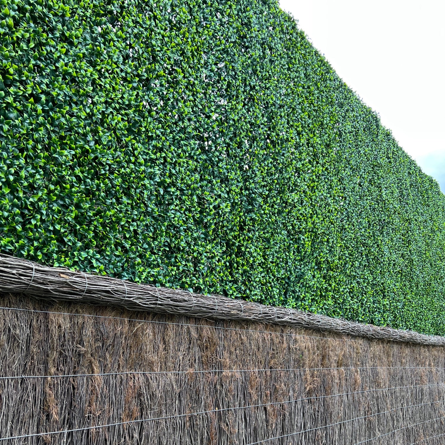 artificial garden wall fake plant hedge green wall near me melbourne