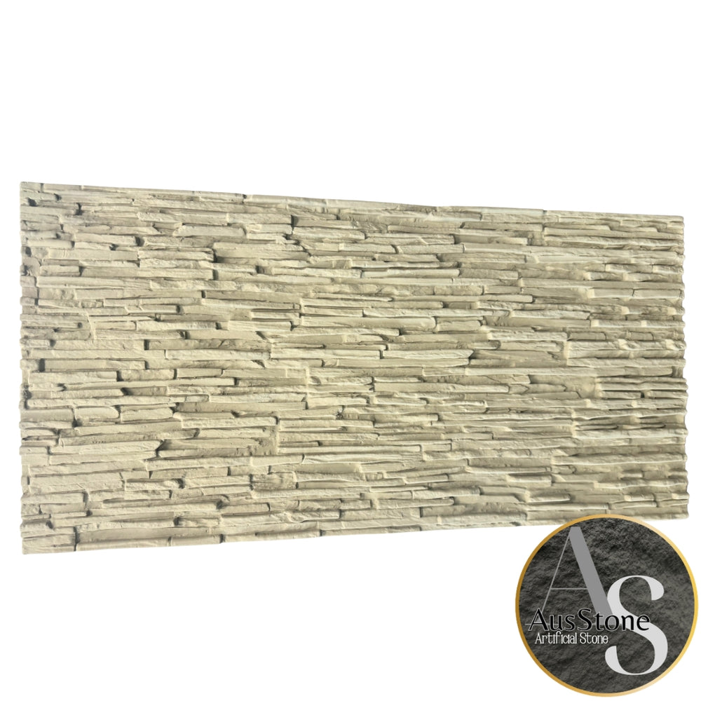 AusStone Stack Stone - Aged Grey | Forever Green Walls